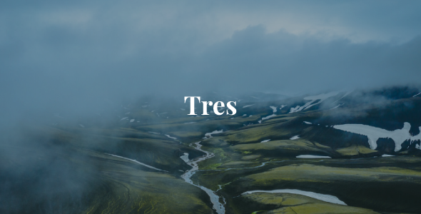 Tres - Creative Photography WordPress Theme Logo